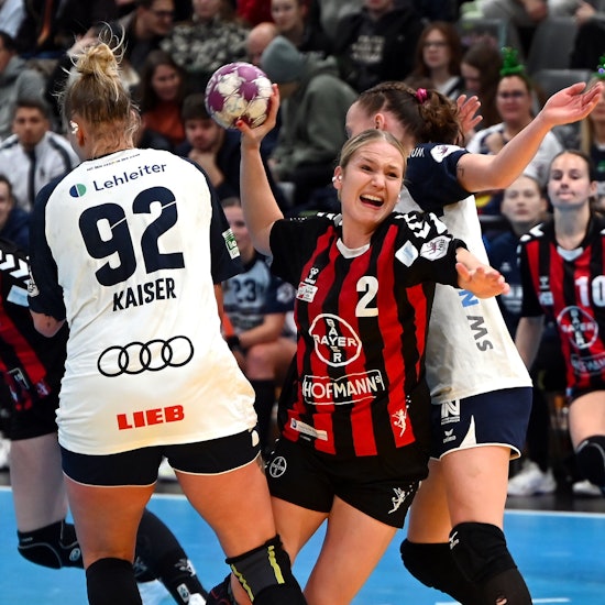 22.12.2024, Handball-Bayer-Neckarsulm
mitte: Annika Ingenpaß (Bayer)
Foto: Uli Herhaus