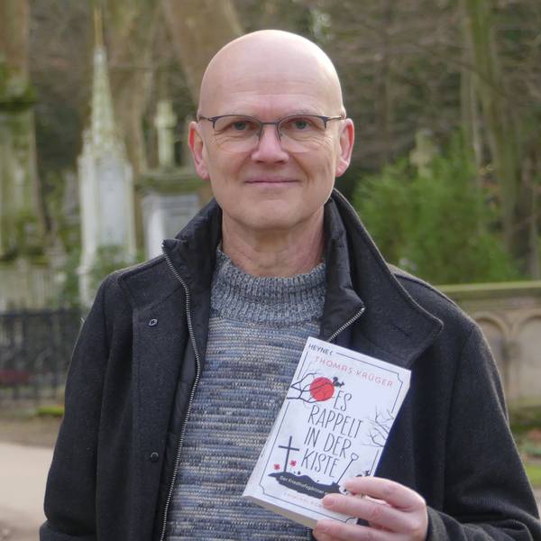 Thomas Krüger hat sich für seinen Krimi intensiv mit dem Melatenfriedhof beschäftigt.