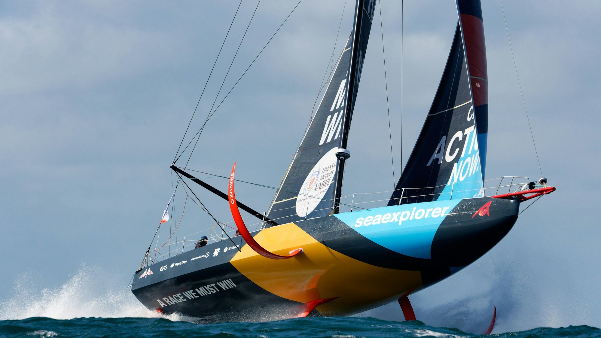 Boris Herrmann auf der Malizia-Seaexplorer.