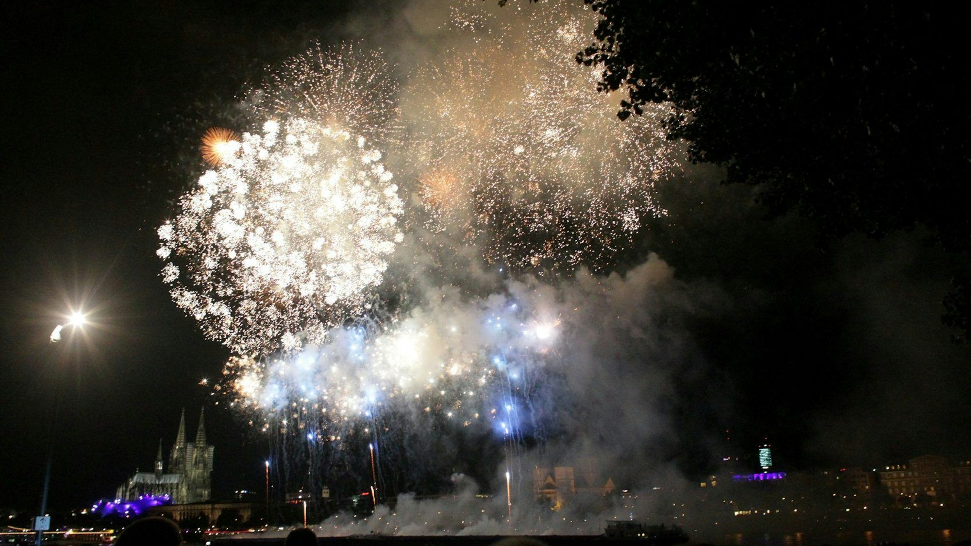 Die Kölner Lichter.