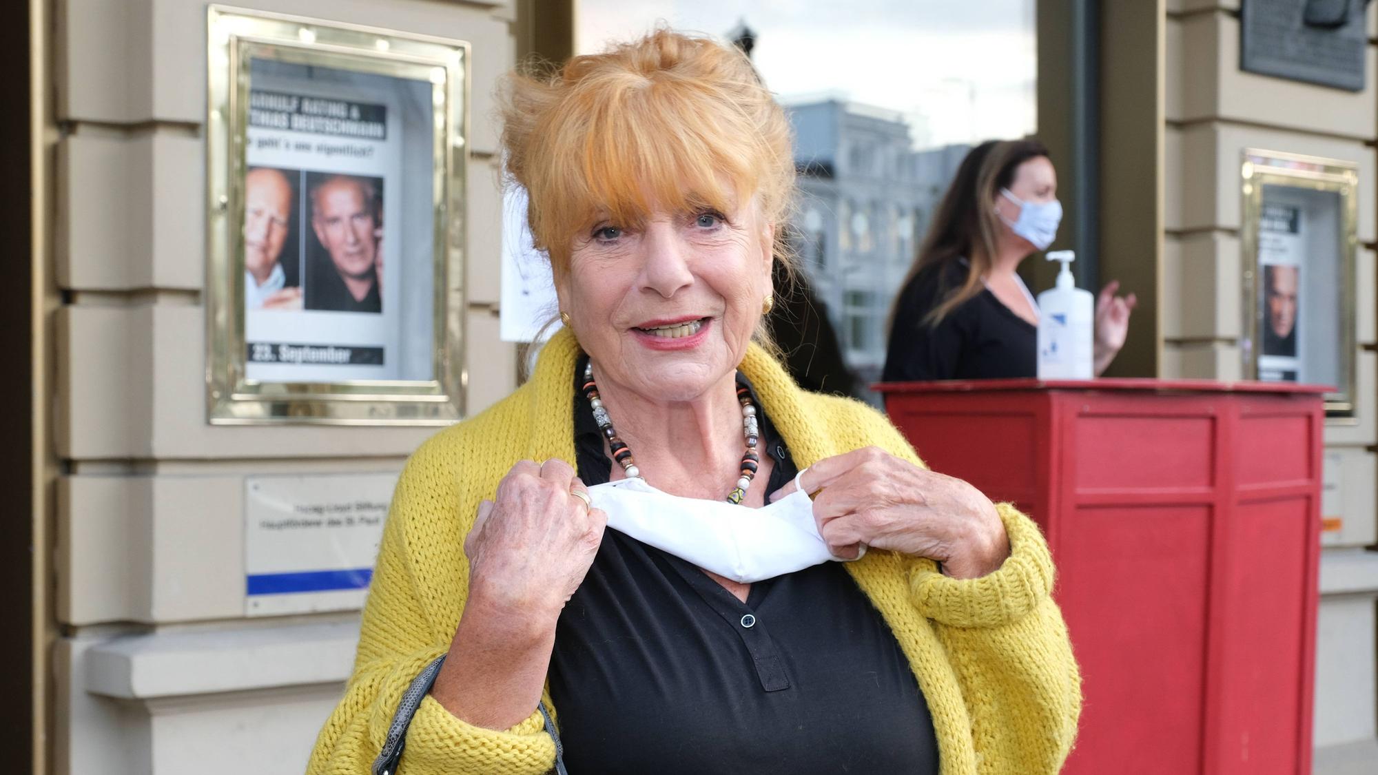 Theaterpremiere Hamburg Hannelore Hoger ist Gast bei der Gala zur Eröffnung der Spielzeit im St. Pauli Theater Spielbudenplatz Hamburg am 10.9.2020.