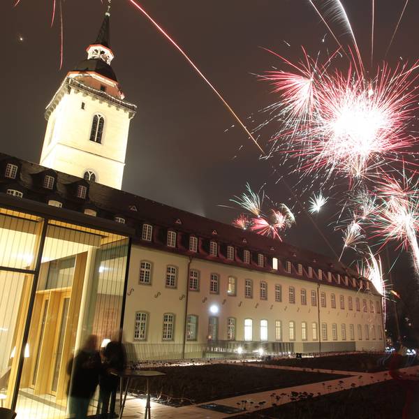 Silvester Siegburg Feuerwerk Abtei Michaelsberg KSI Neujahr