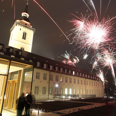 Silvester Siegburg Feuerwerk Abtei Michaelsberg KSI Neujahr