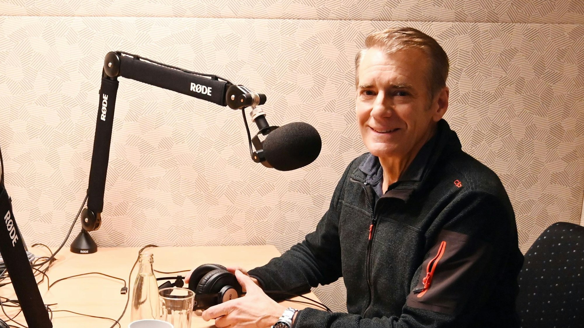 Thomas Kurscheid beim Podcast-Gespräch in der Redaktion