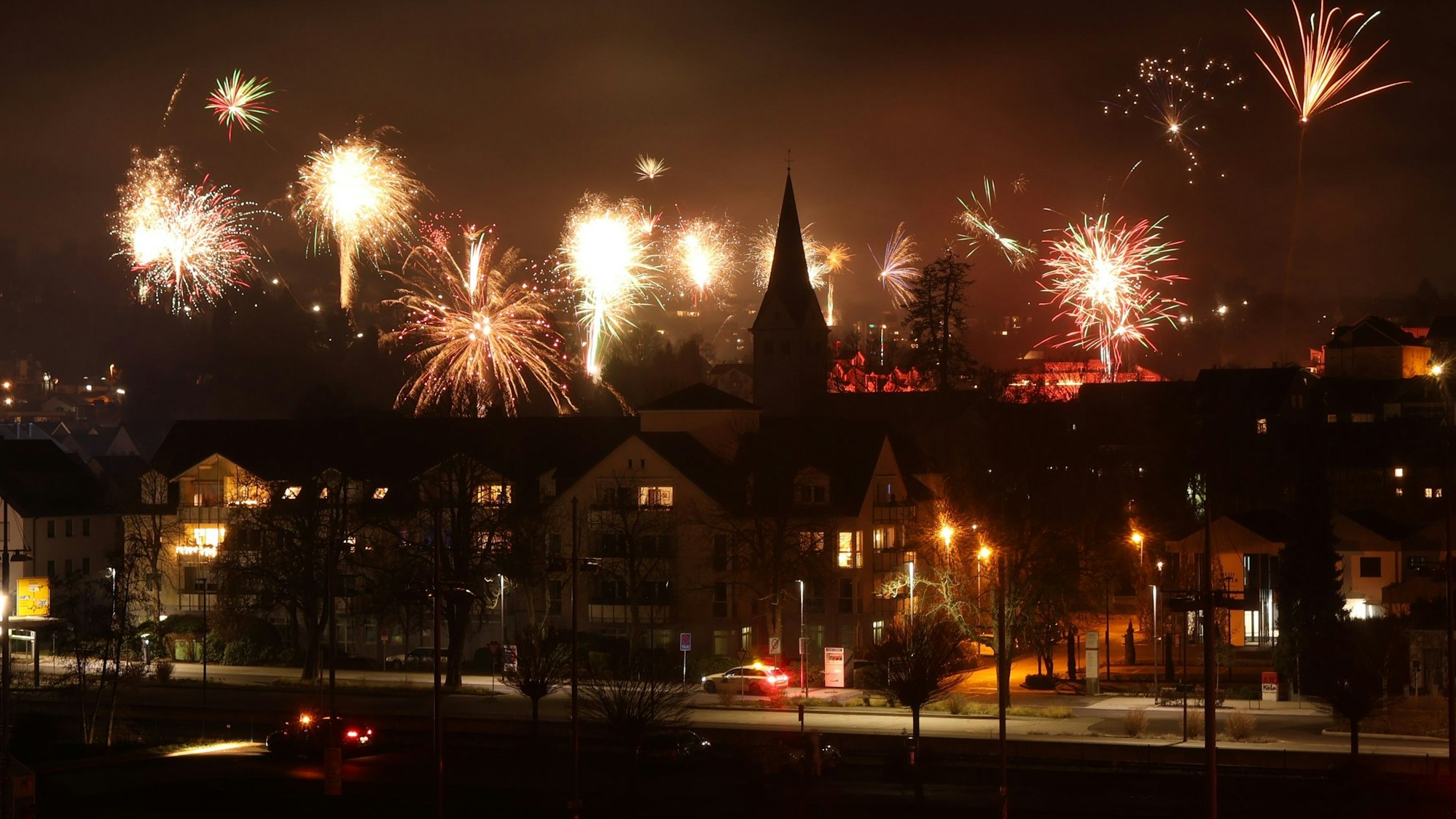 Silvesterfeuerwerk Wiehl 2024