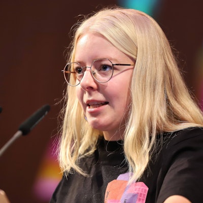 Jette Nietzard ist Bundessprecherin der Grünen Jugend. (Archivbild)