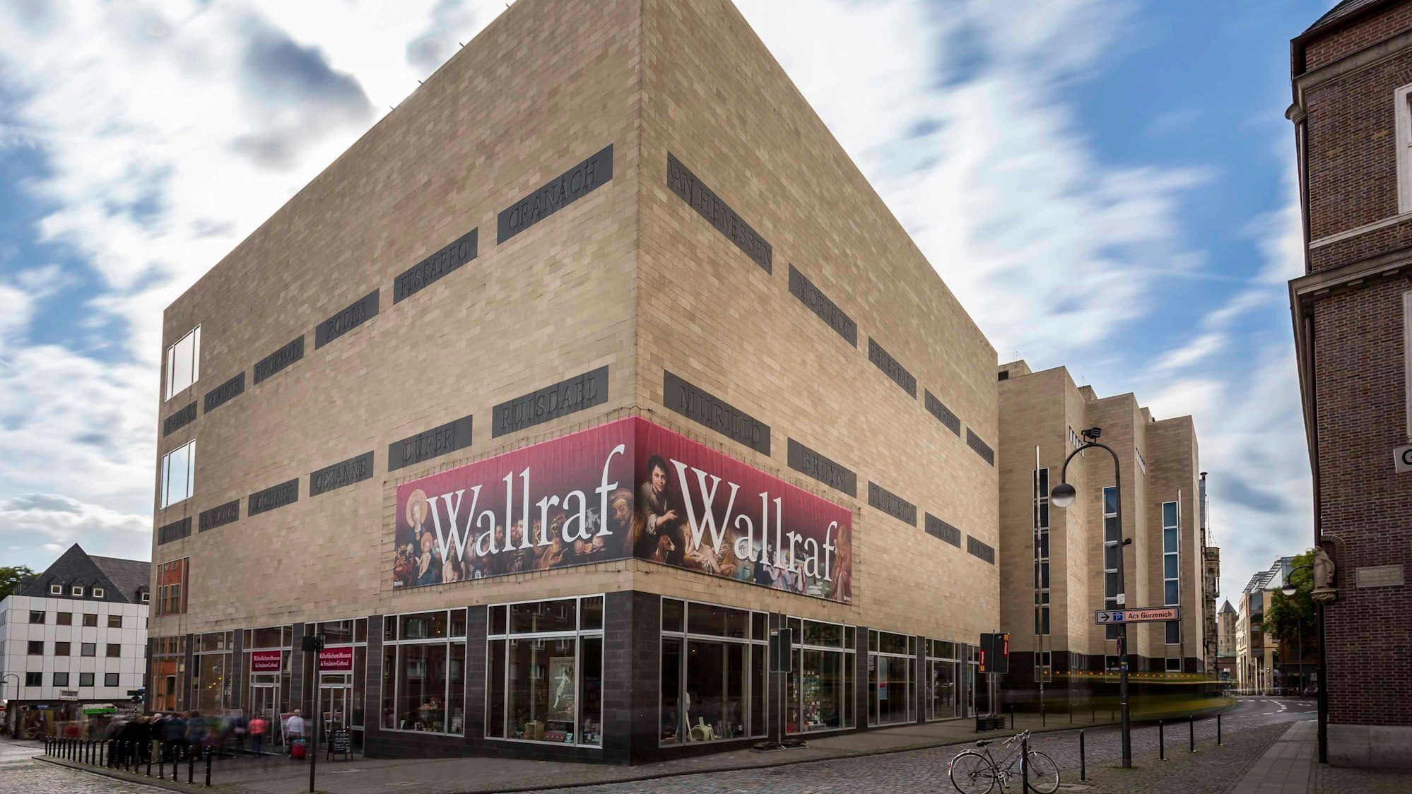 Das Wallraf-Richartz-Museum in der Innenstadt.