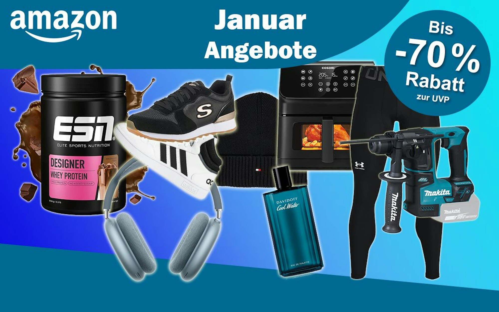 Januar Angebote bei Amazon in fast allen Kategorien