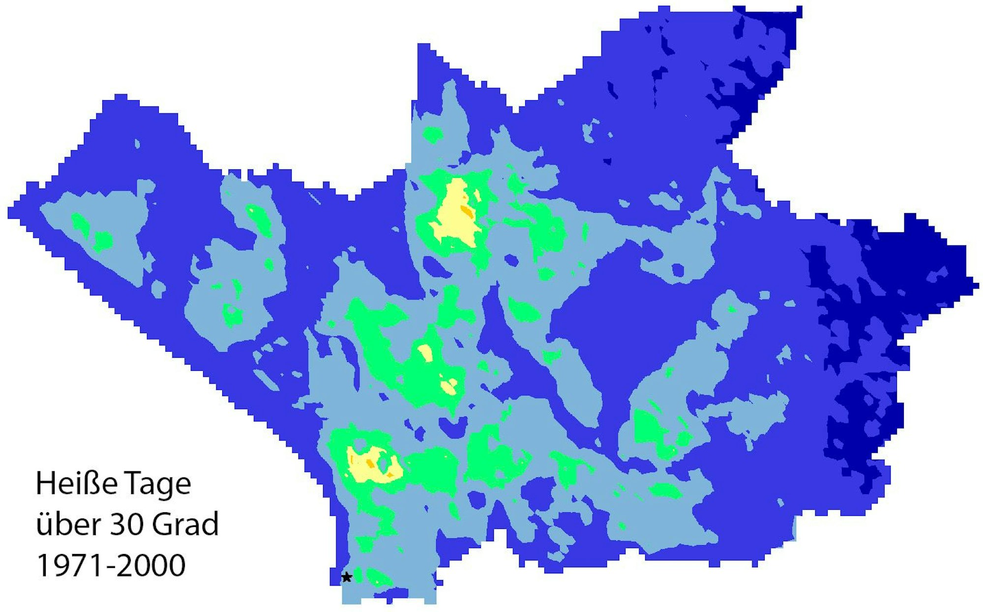 Heiße Tage über 30 Grad. Foto: DWD