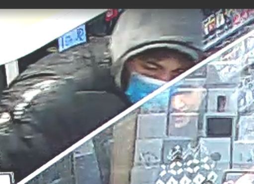 Mit diesem Bild sucht die Polizei nach dem Verdächtigen.