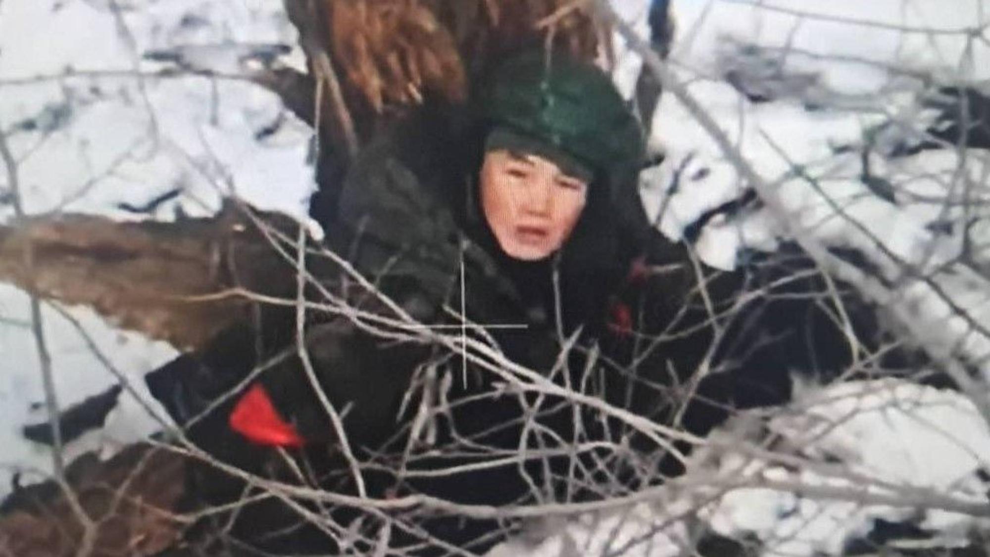 Ein Foto, das vom ukrainischen Präsidialamt veröffentlicht worden ist, soll einen nordkoreanischen Soldaten in der russischen Grenzregion Kursk zeigen. (Archivbild)