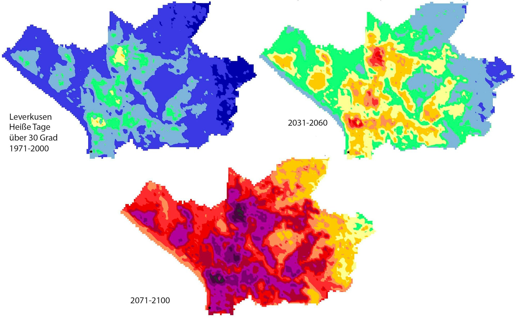 Heiße Tage über 30 Grad. Foto: DWD