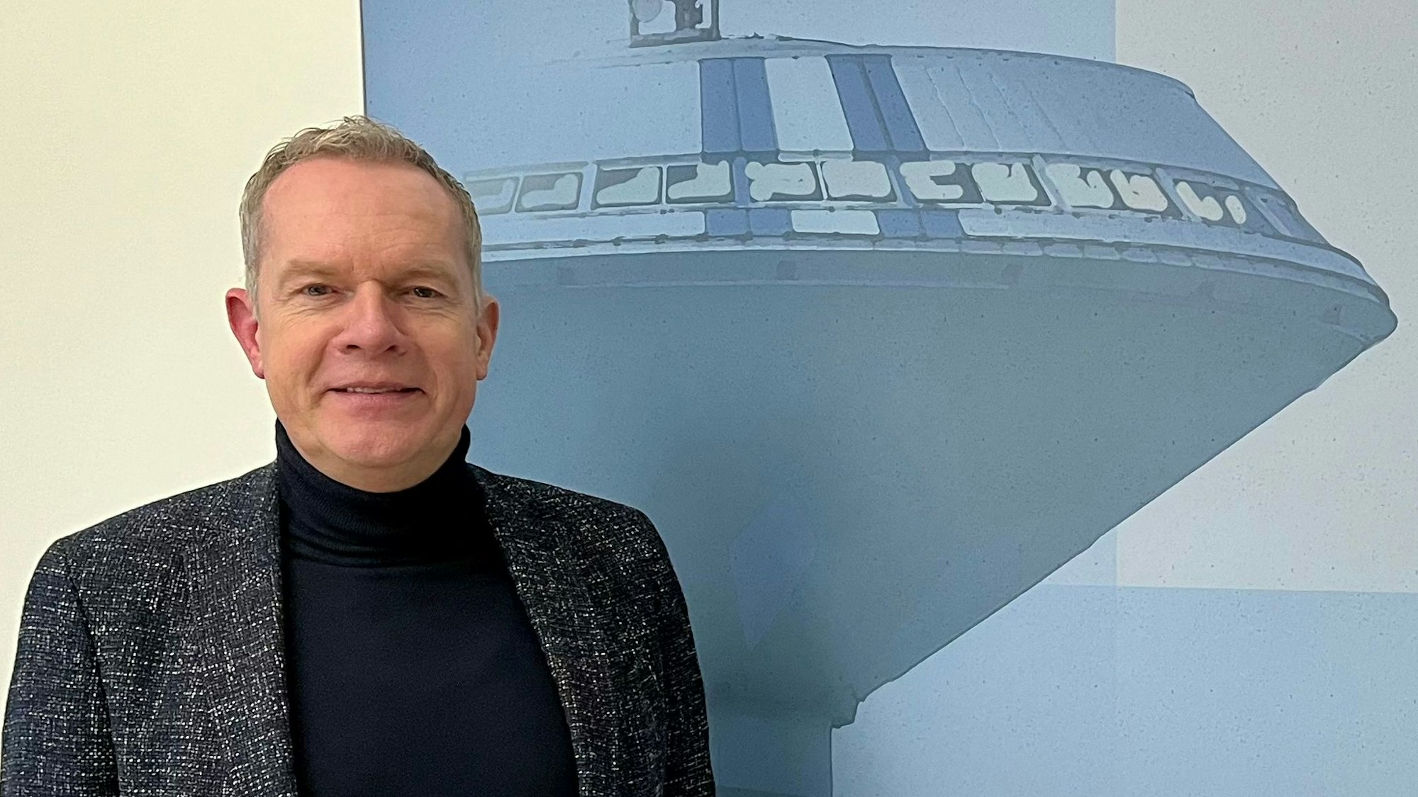 Thomas Eimermacher, kaufmännischer Geschäftsführer der Energieversorgung Leverkusen