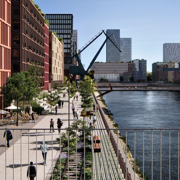 So soll der Deutzer Hafen einmal aussehen.