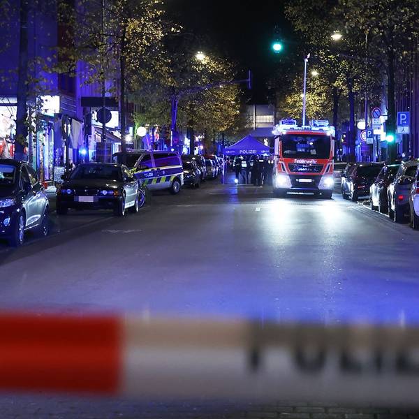 Polizeieinsatz auf der Venloer Straße.