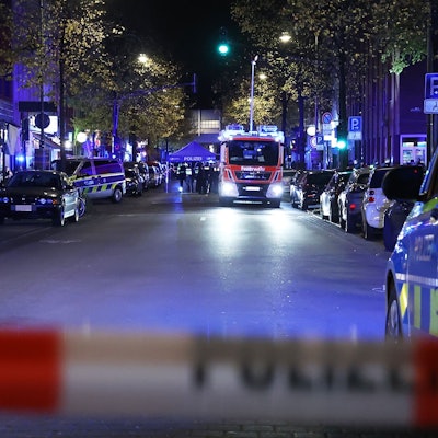 Polizeieinsatz auf der Venloer Straße.