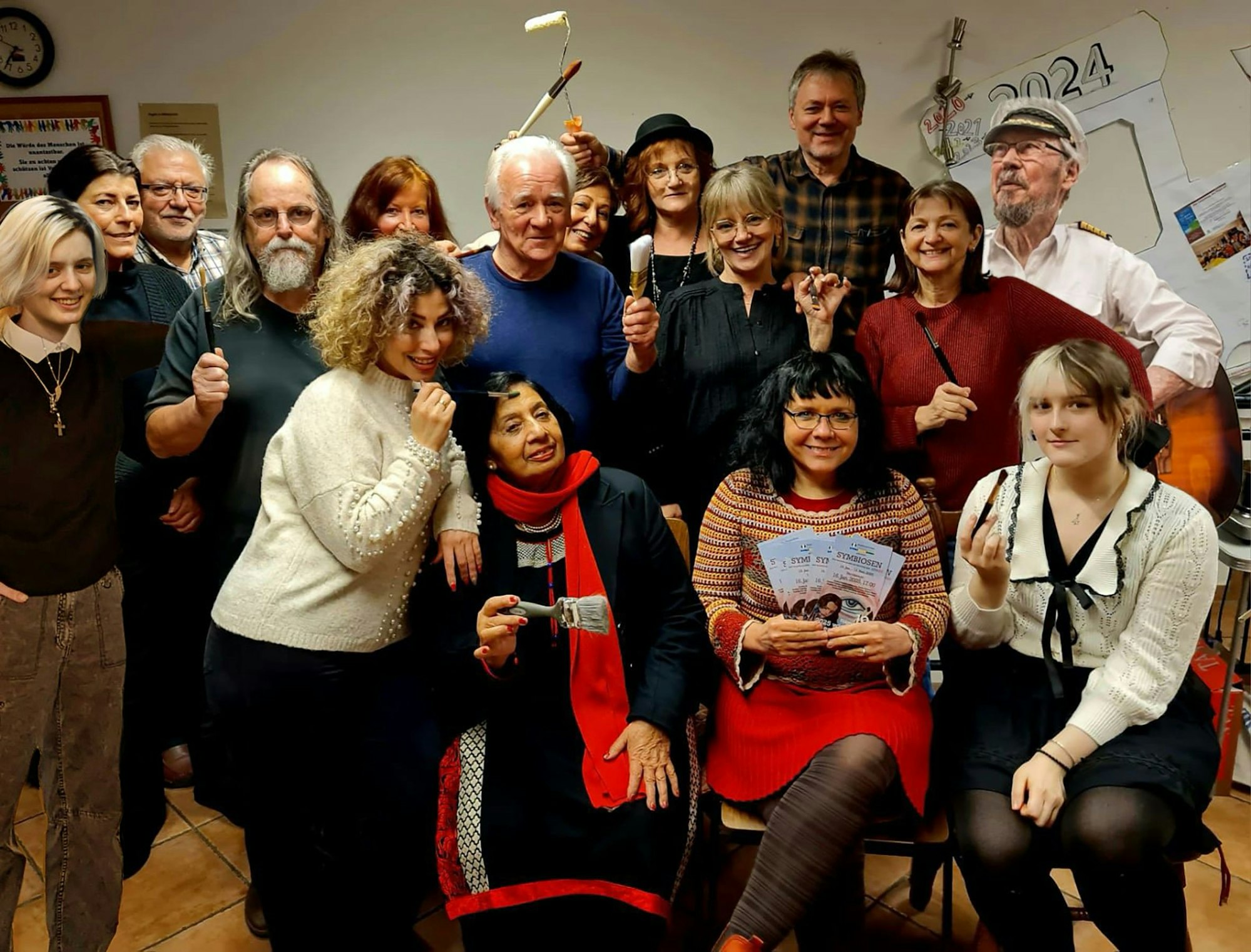 Symbiosen, Ausstellung von Arte-Lev in leverkusen Wiesdorf