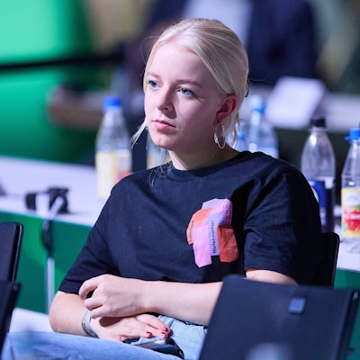 Auch Jette Nietzard (hier im November 2024) reagierte inzwischen auf den Frontalangriff gegen ihre Person.