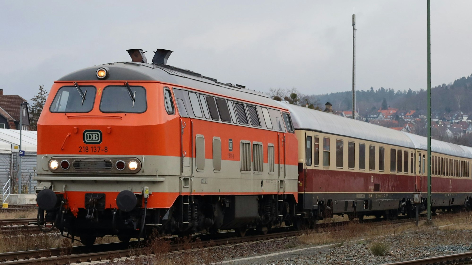 Der historische Sonderzug des DB-Museums Koblenz