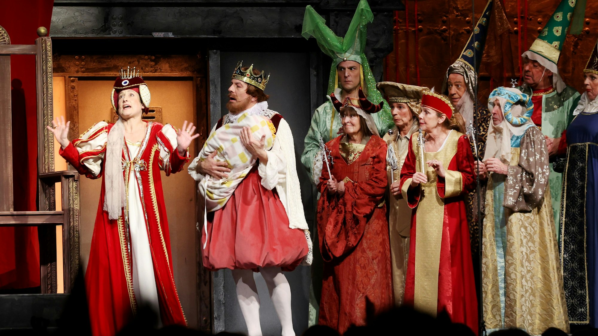 Premiere der alternativen Karnevalssitzung „Stunksitzung“ im E-Werk.