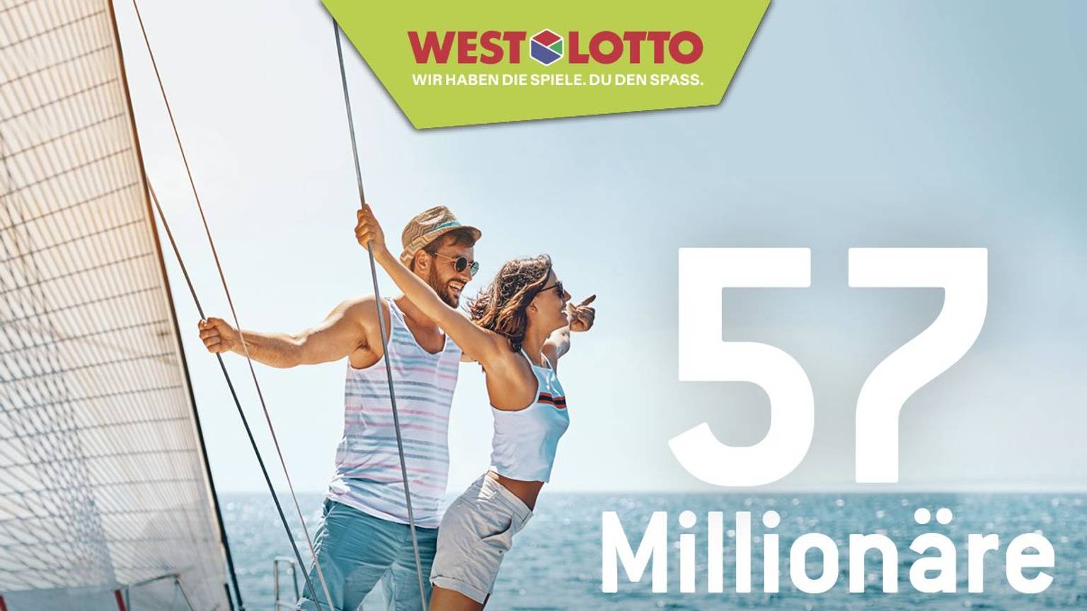 Rekord bei der WestLotto-Gewinnerbilanz für 2024: Erstmals mehr als 50 Millionengewinne.