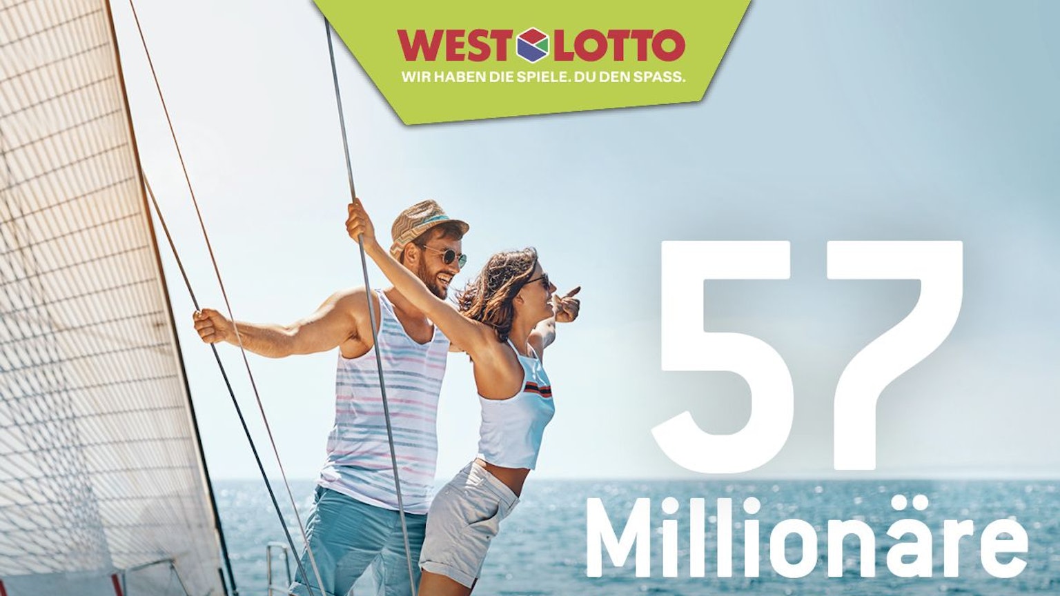 Rekord bei der WestLotto-Gewinnerbilanz für 2024: Erstmals mehr als 50 Millionengewinne.
