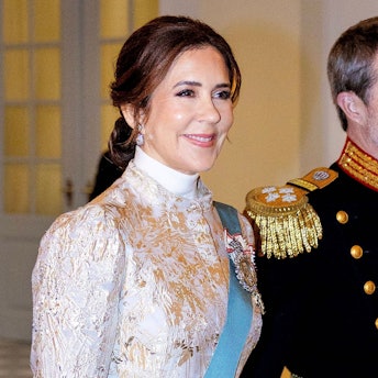 Königin Mary und König Frederik X. beim Neujahrsempfang.