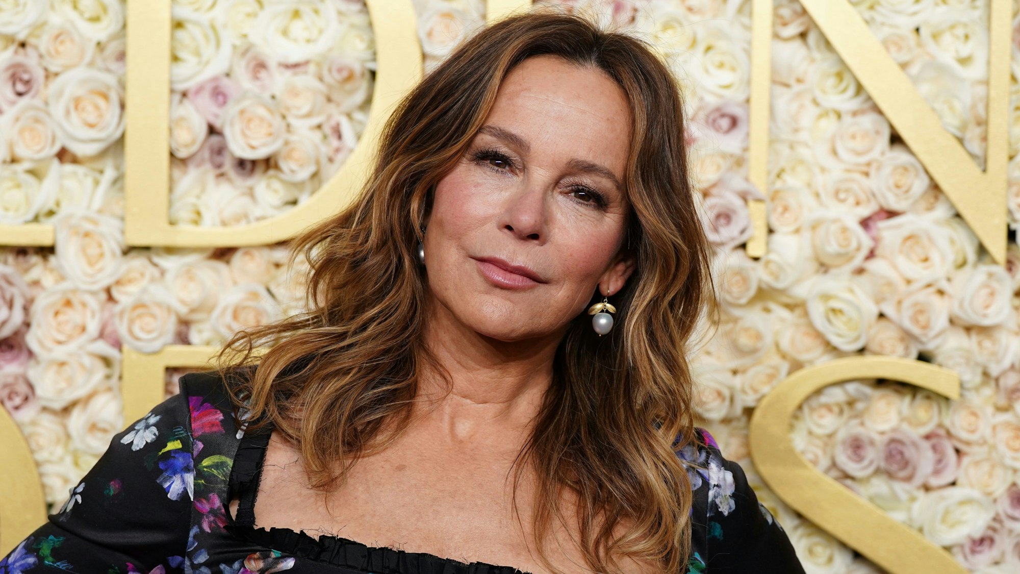 Jennifer Grey bei den Golden Globes 2025.