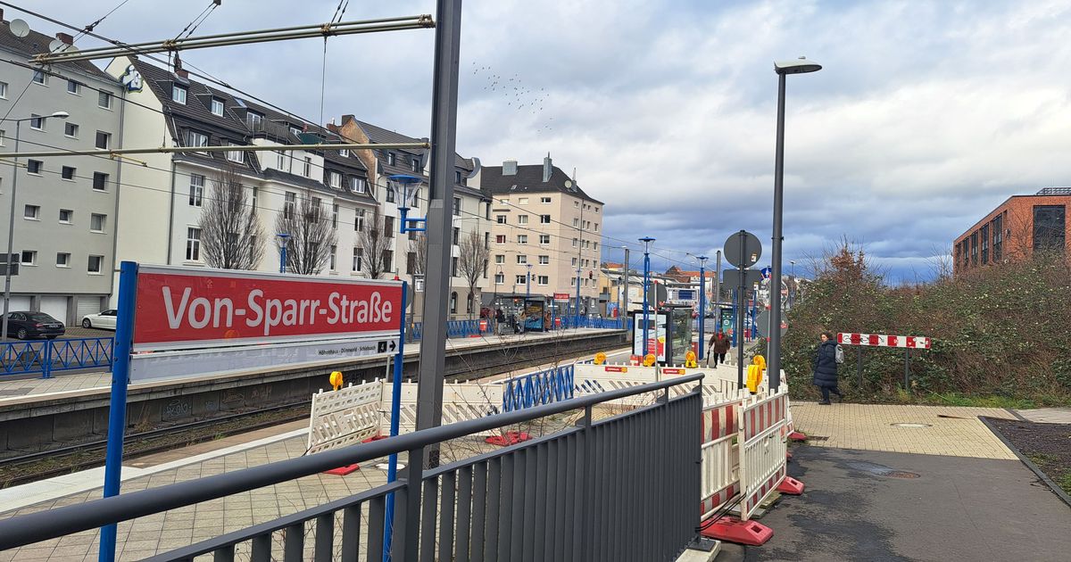 Längere Züge: Ausbau von KVB-Haltestellen in Mülheim dauert an | Kölner ...