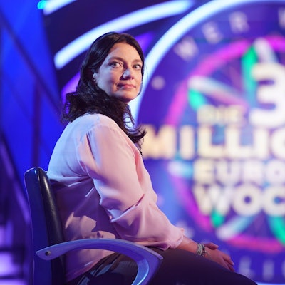 Claudia Meimberg aus Bonn bei „Wer wird Millionär?“.