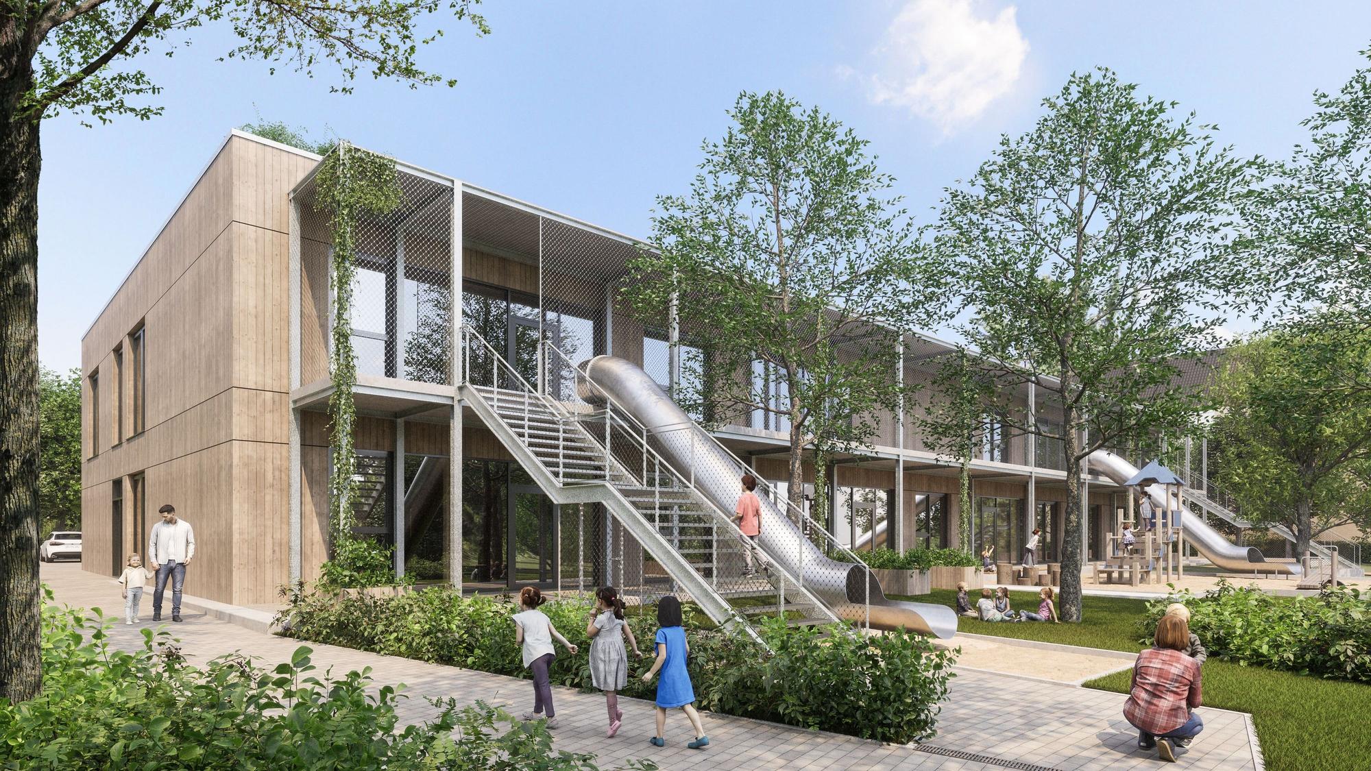 Projektbild Kitaneubau.