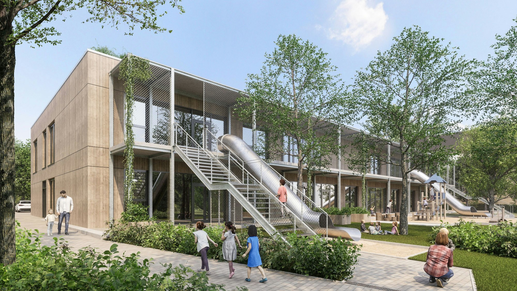 Projektbild Kitaneubau.
