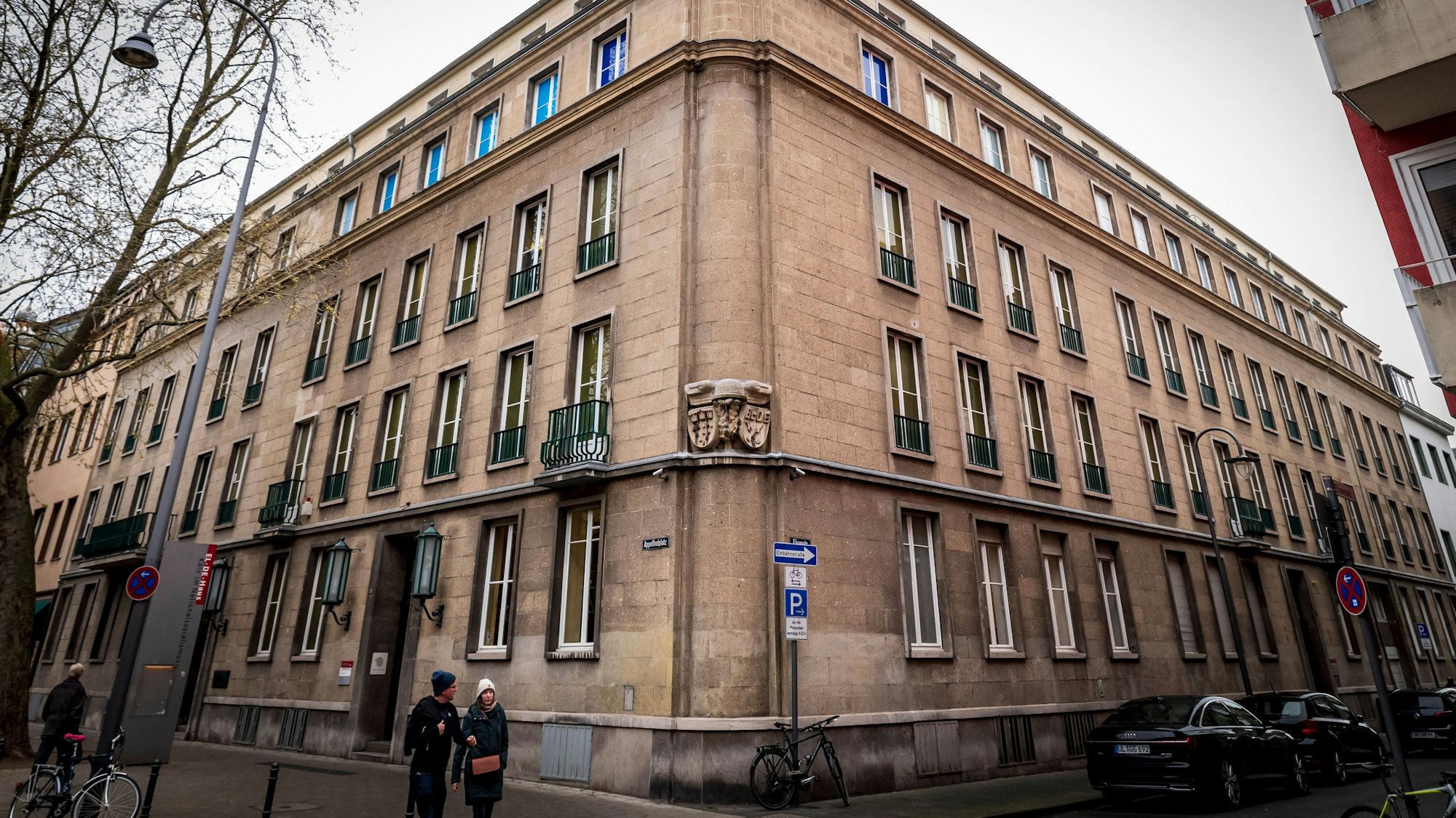 Außenansicht des NS-Dokumentationszentrums der Stadt Köln am Appellhofplatz in der Kölner Innenstadt.