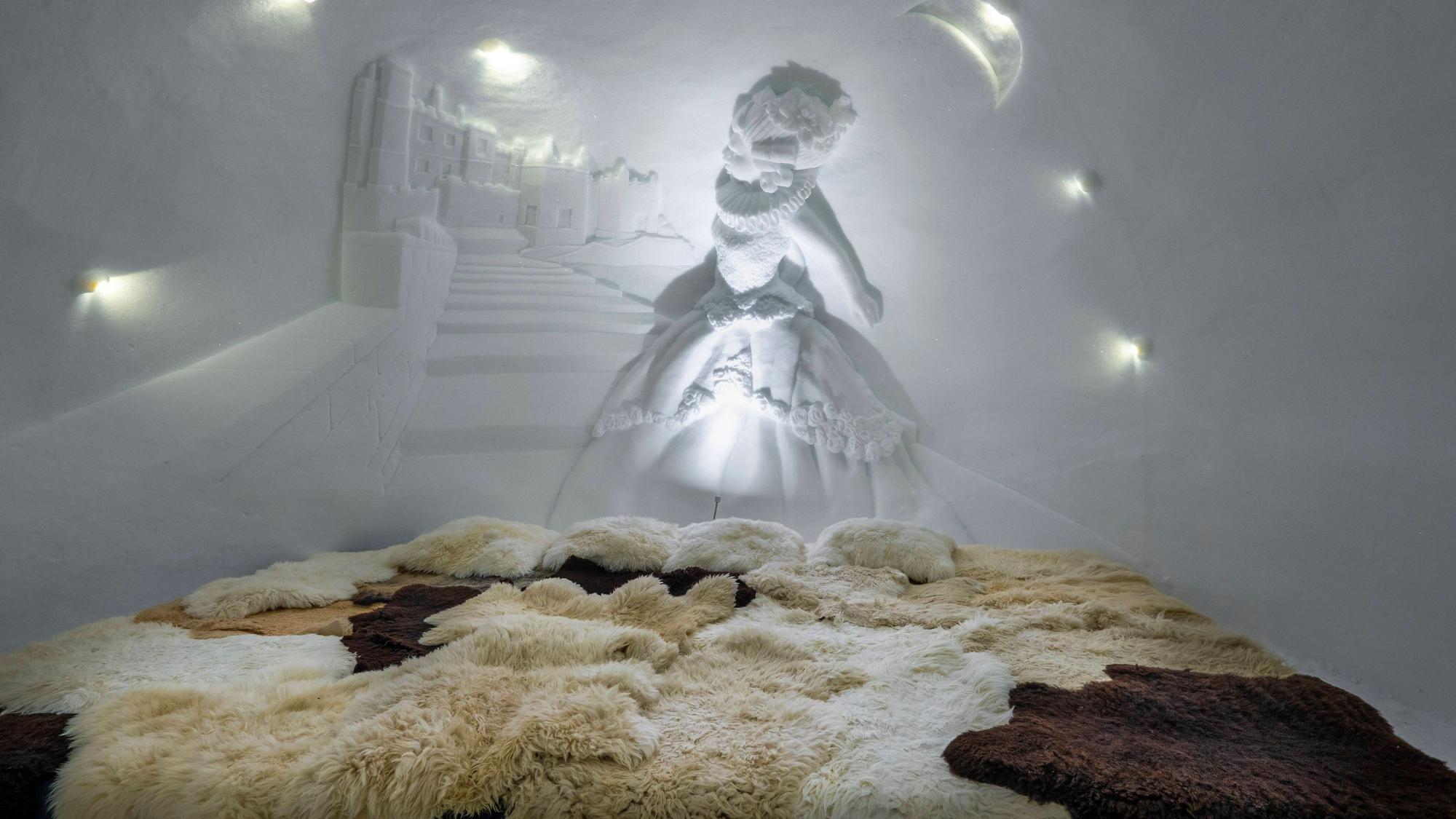 Zimmer im Iglu Dorf auf dem Zugspitzblatt, Zugspitze