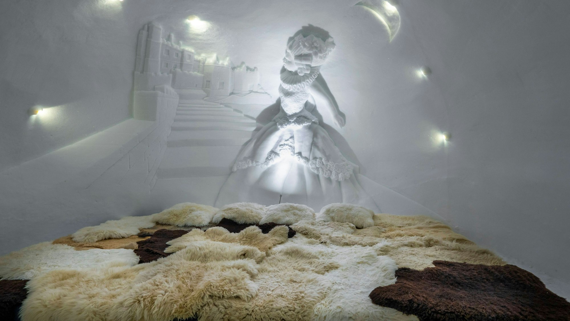 Zimmer im Iglu Dorf auf dem Zugspitzblatt, Zugspitze