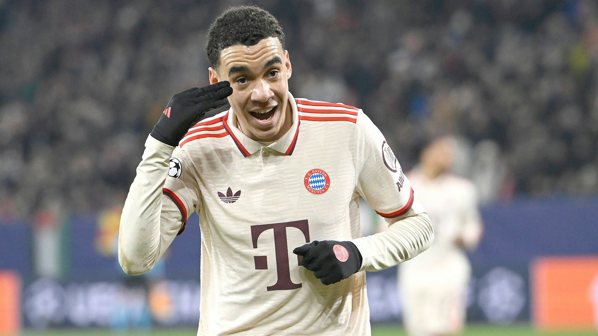 Jamal Musiala jubelt.