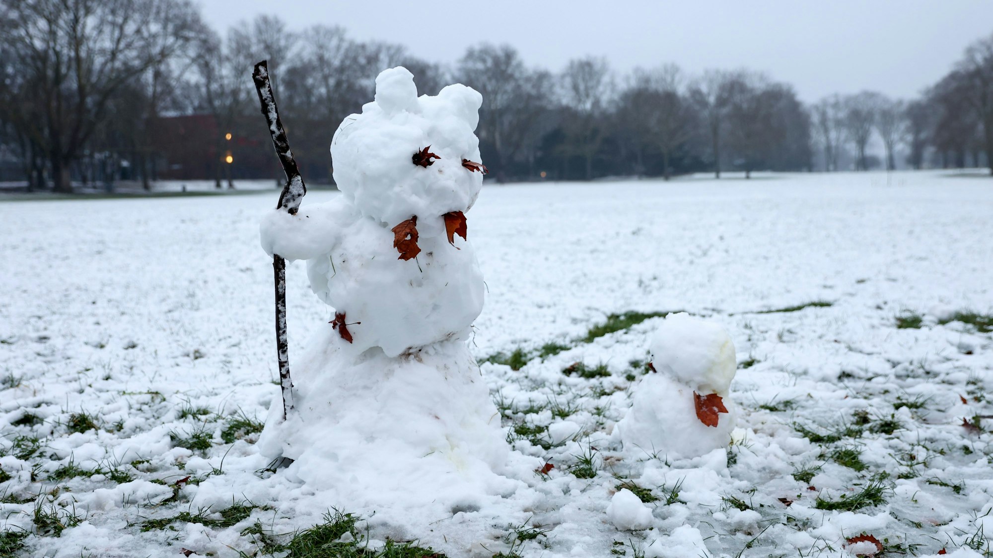 09.01.2025
Köln:
Schnee in Köln
Grüngürtel mit Schneemann
Foto: Martina Goyert
