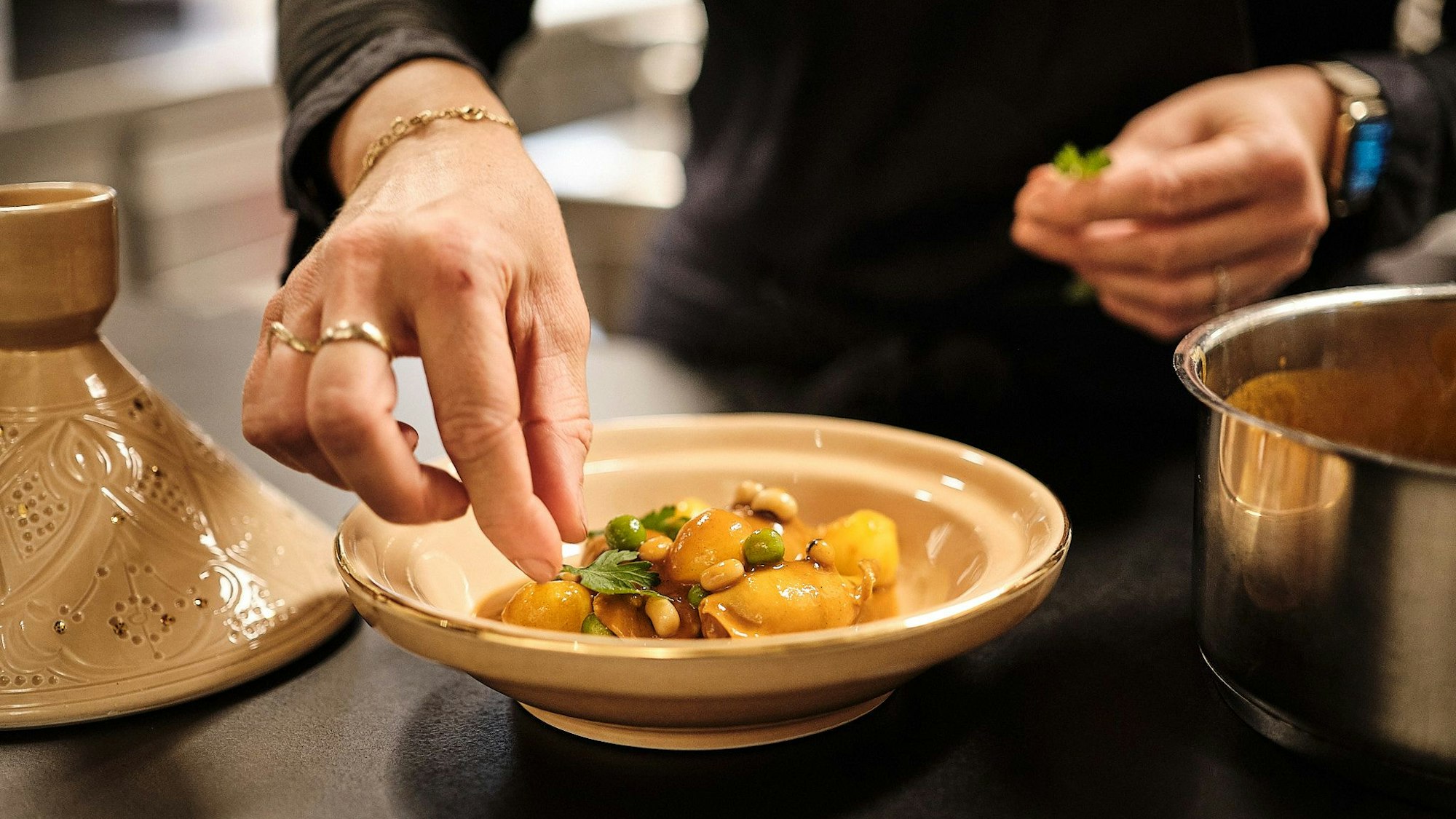 Anrichten ist die halbe Miete.