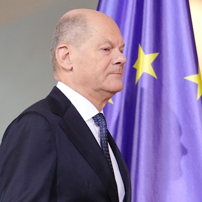 Bundeskanzler Olaf Scholz (SPD).