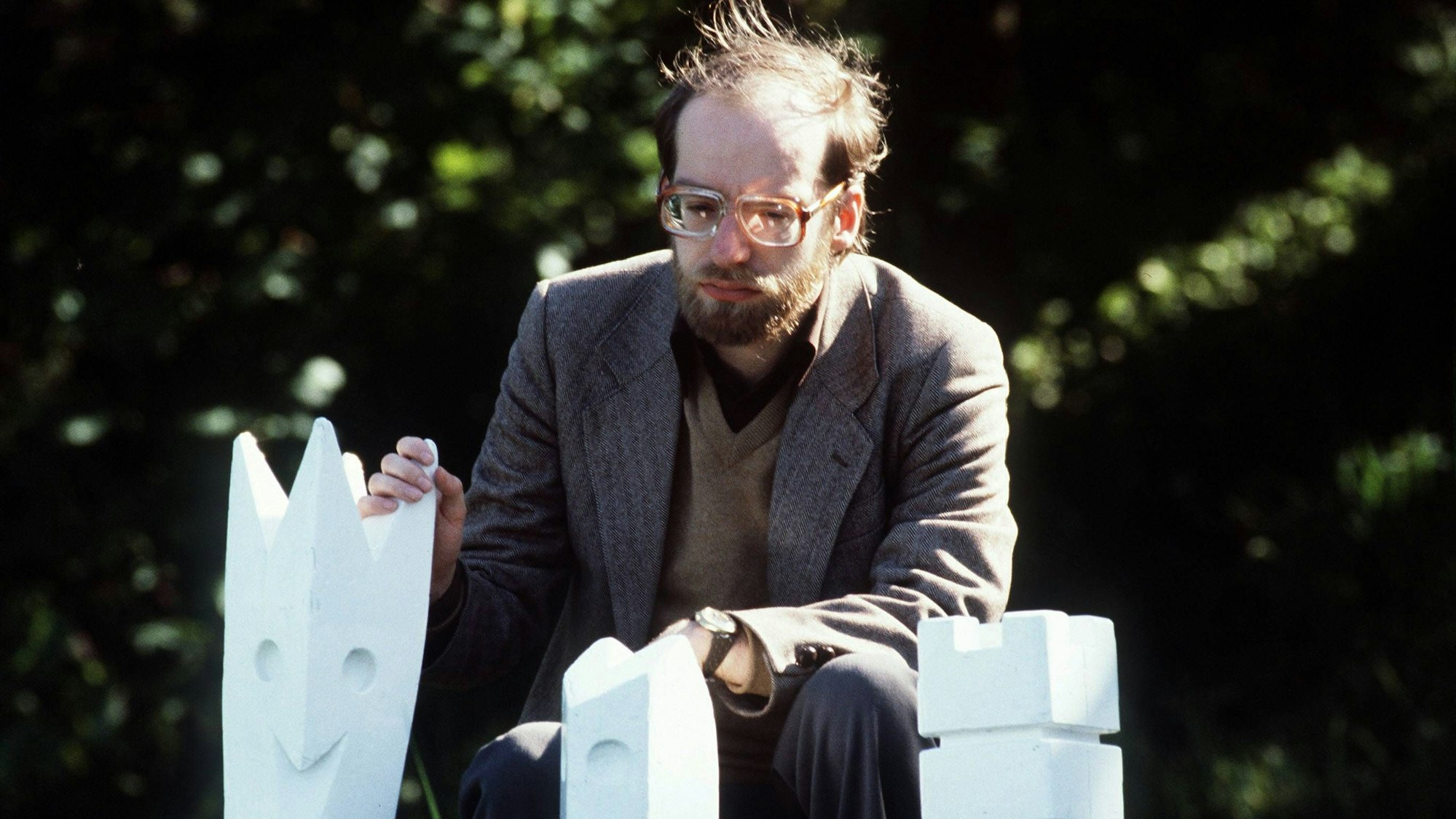 Schach-Großmeister Robert Hübner im Jahr 1994