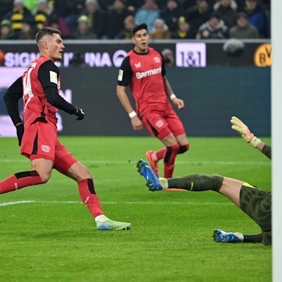 Patrik Schick erzielte gegen den BVB einen Doppelpack