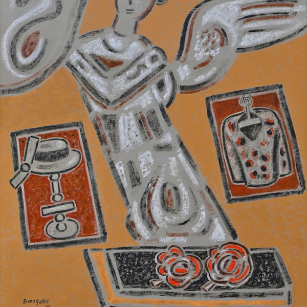 Das Goller-Gemälde „Der Engel über Gummersbach“.