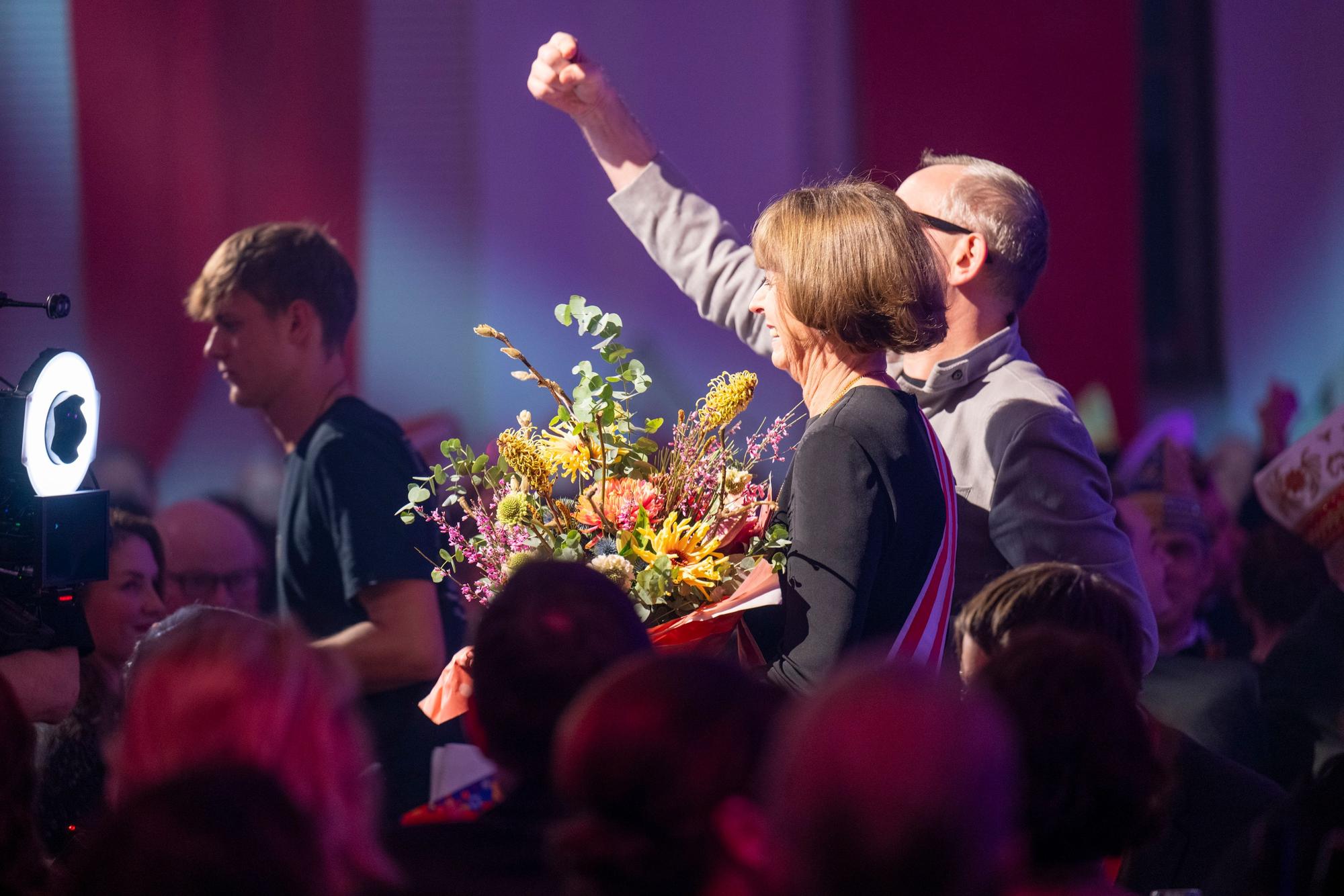 JP Weber mit Henriette Reker