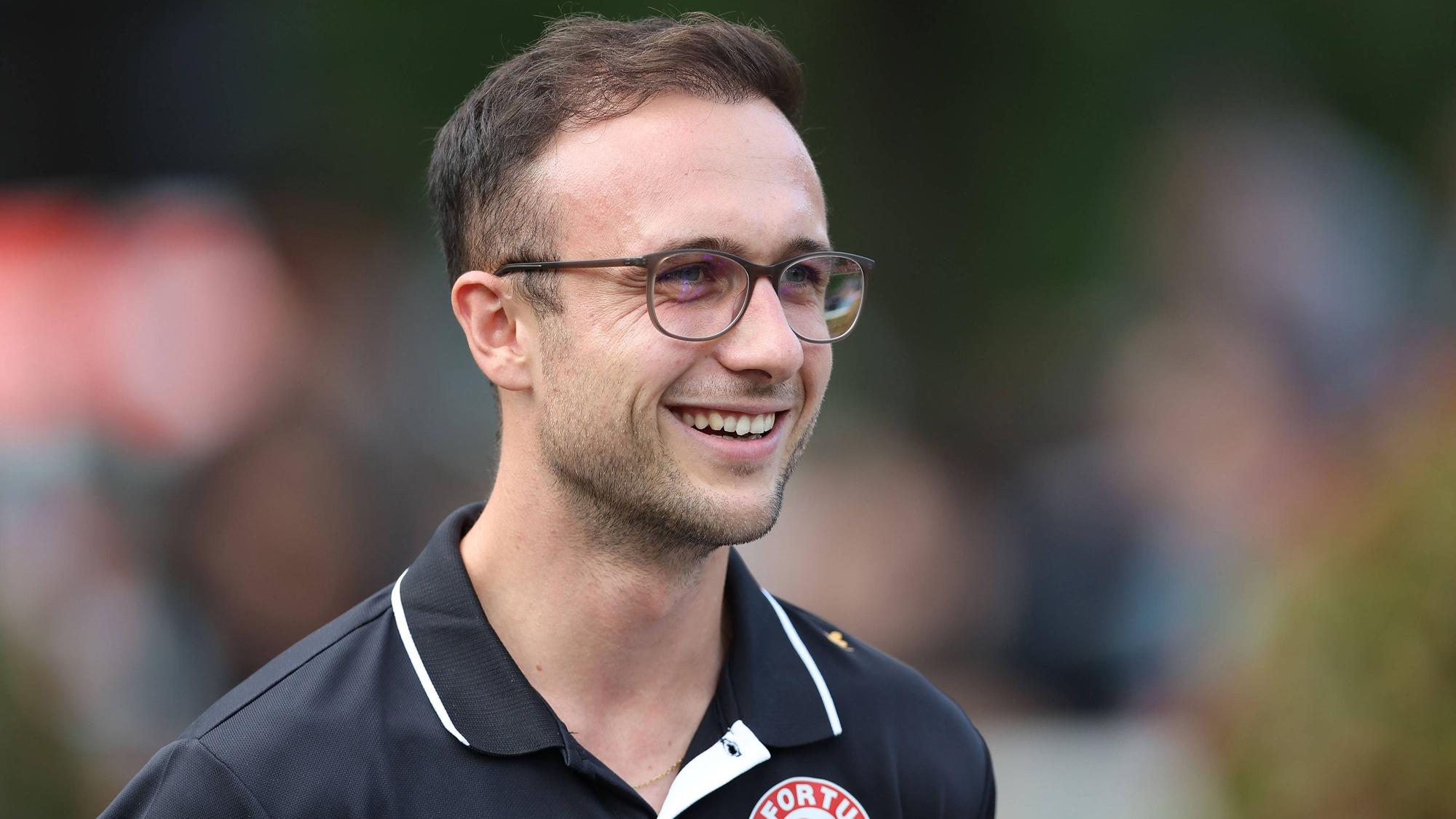 Fortuna-Geschäftsführer Niklas Müller