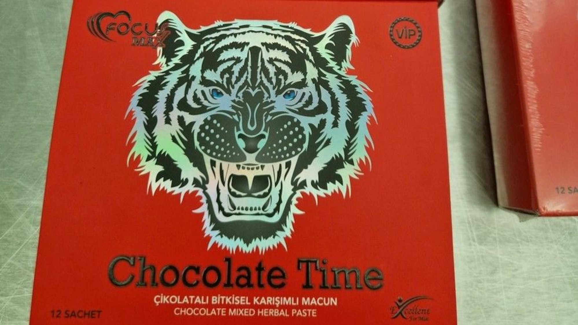 Vom Hauptzollamt Köln sichergestellte Potenz-Trinkschokolade aus der Türkei.