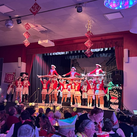 Tanzauftritt auf Bühne