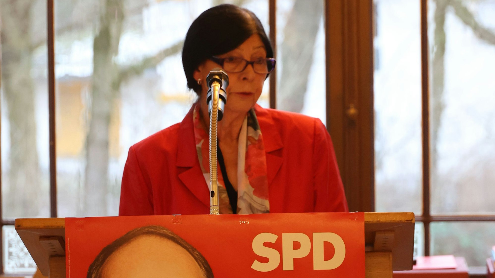 Roswitha Süßelbeck beim Neujahrsempfang der SPD Leichlingen