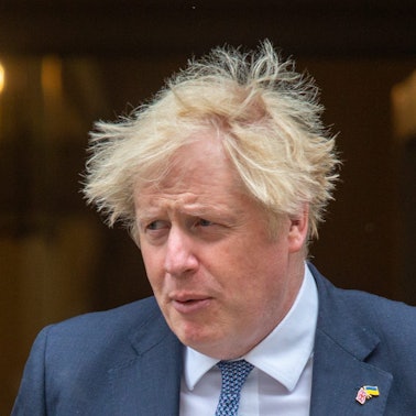 Der ehemalige britische Premierminister Boris Johnson hat Kremlchef Wladimir Putin beleidigt. (Archivbild)