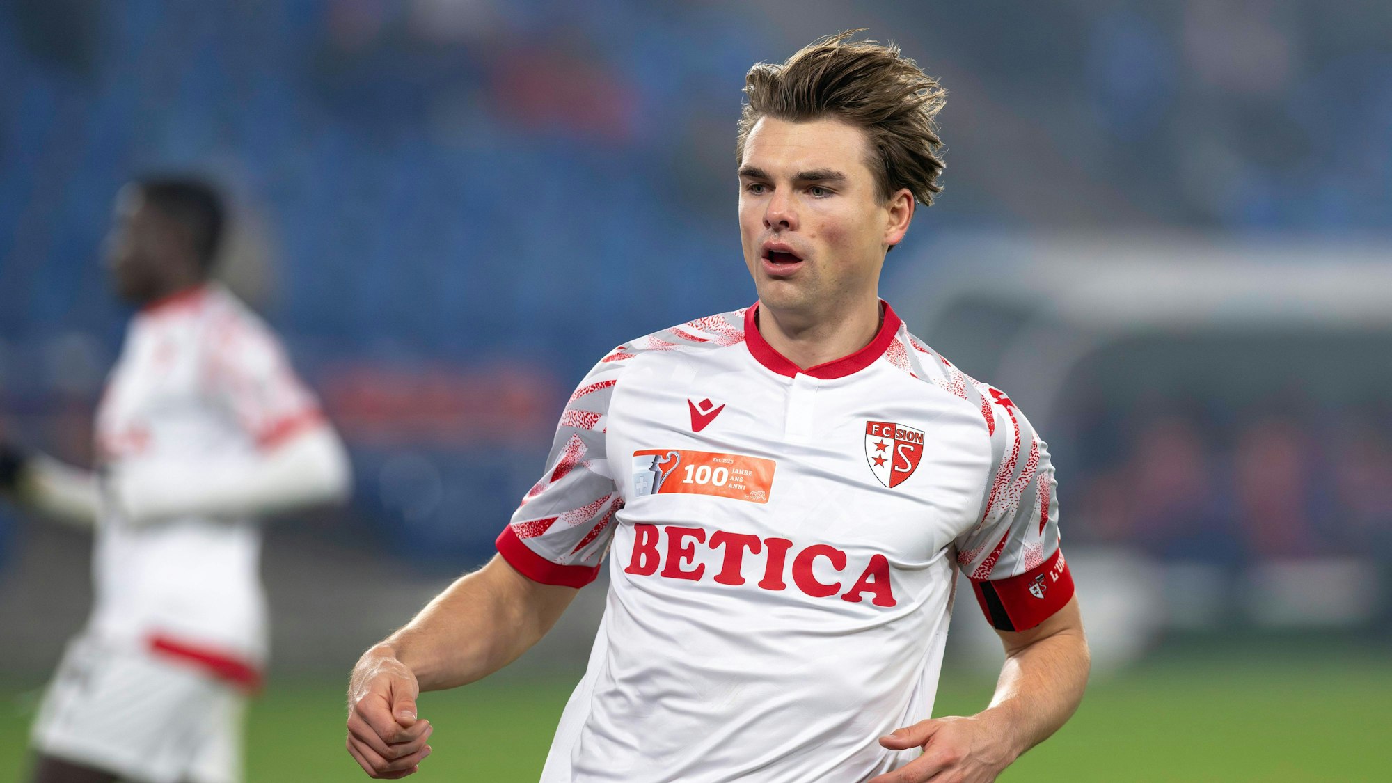 Joel Schmied, FCS, FC Basel - FC Sion, Schweizer Cup Achtelfinale, Fussball, 03.12.2024 *** Joel Schmied, FCS, FC Basel FC Sion, Swiss Cup round of 16, Football, 03 12 2024 PUBLICATIONxNOTxINxSUI