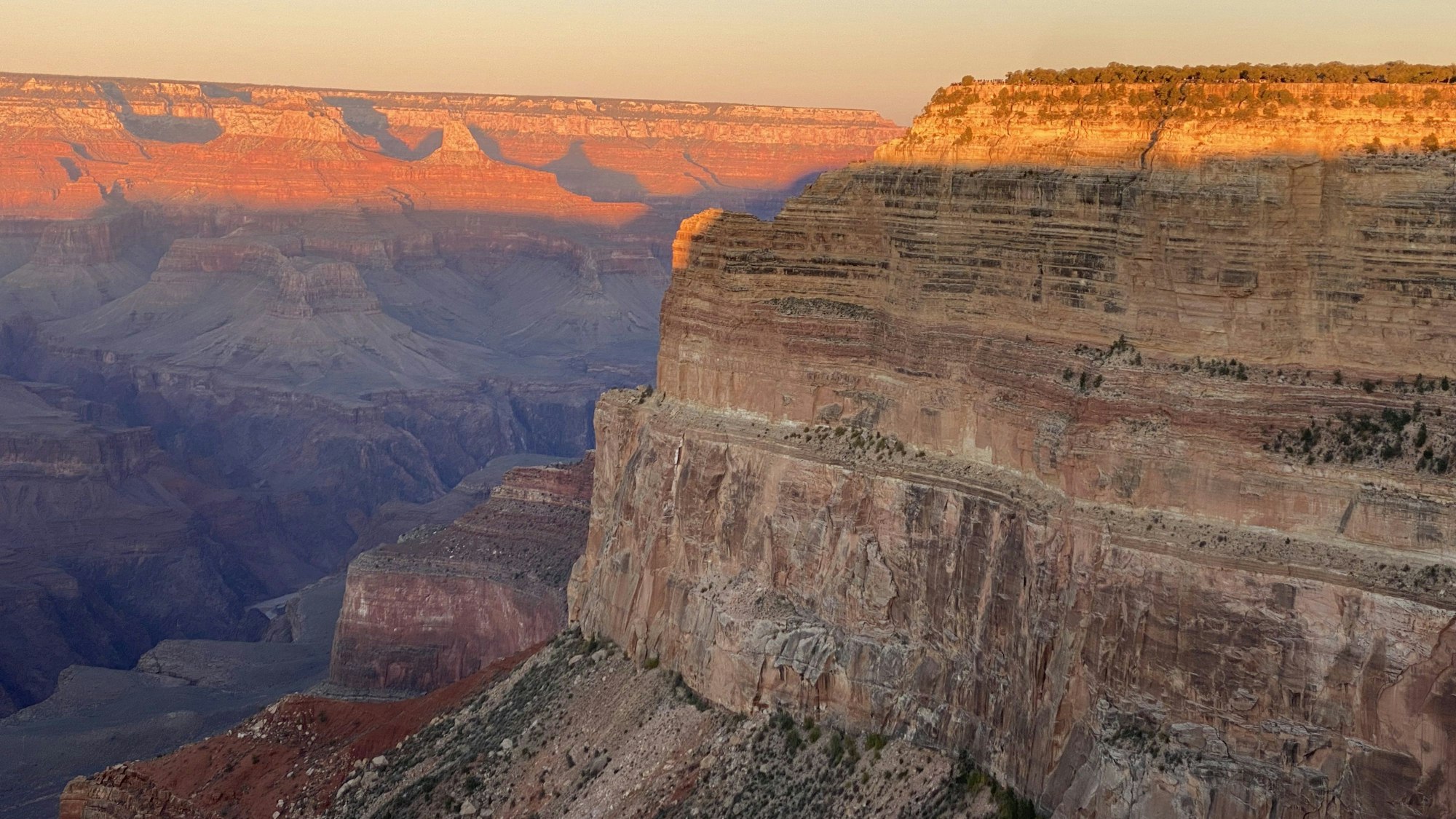 Der Grand Canyon in den USA.